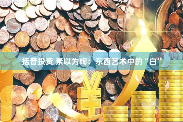 括普投资 素以为绚：东西艺术中的“白”